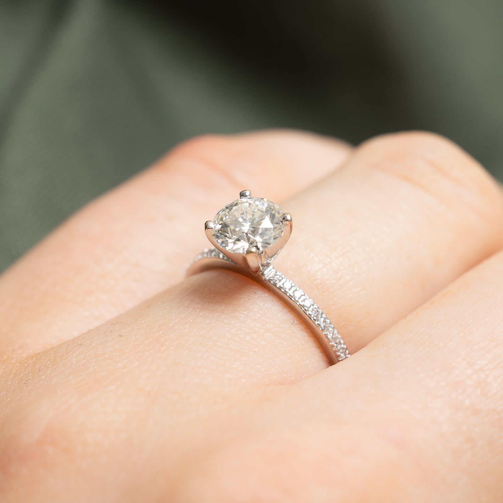 GIA Certified 1.05ctw VS1 Diamond Engagement Ring - Size 4.25 - Perfect for Proposals, Anniversaries & Special Occasions