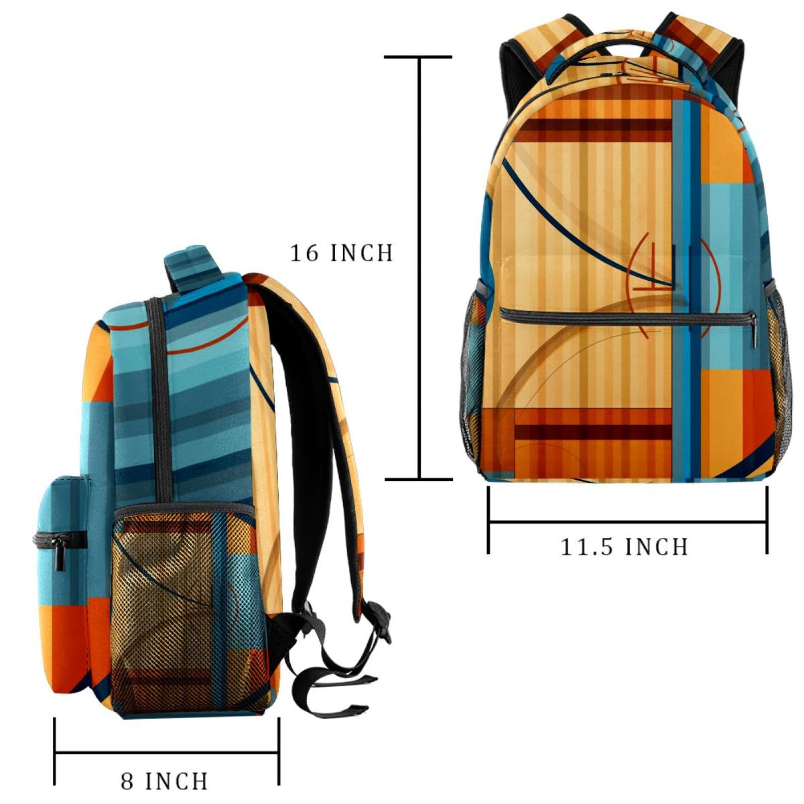 Men's & Women's Travel Backpack - Durable Sports Backpack for Basketball Games, Gym, Hiking & Outdoor Adventures | Lightweight & Water-Resistant
