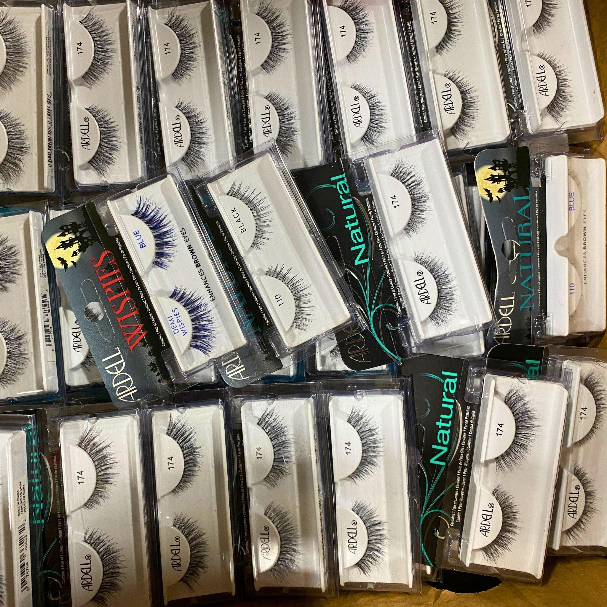 Ardell 3-Step Easy Application False Eyelashes - 45 Pcs Assorted Lashes Mix for Natural & Dramatic Looks - Perfect for Parties, Weddings & Daily Wear