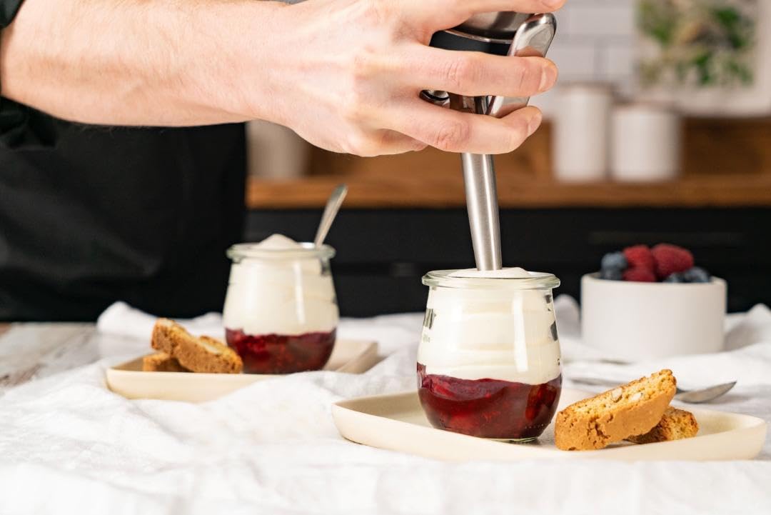 iSi Cream Profi Whip 1 Quart Stainless Steel Whipped Cream Dispenser - Professional Grade, 4-5x Volume Expansion, Dishwasher Safe - Perfect for Coffee, Desserts, Cocktails & Baking
