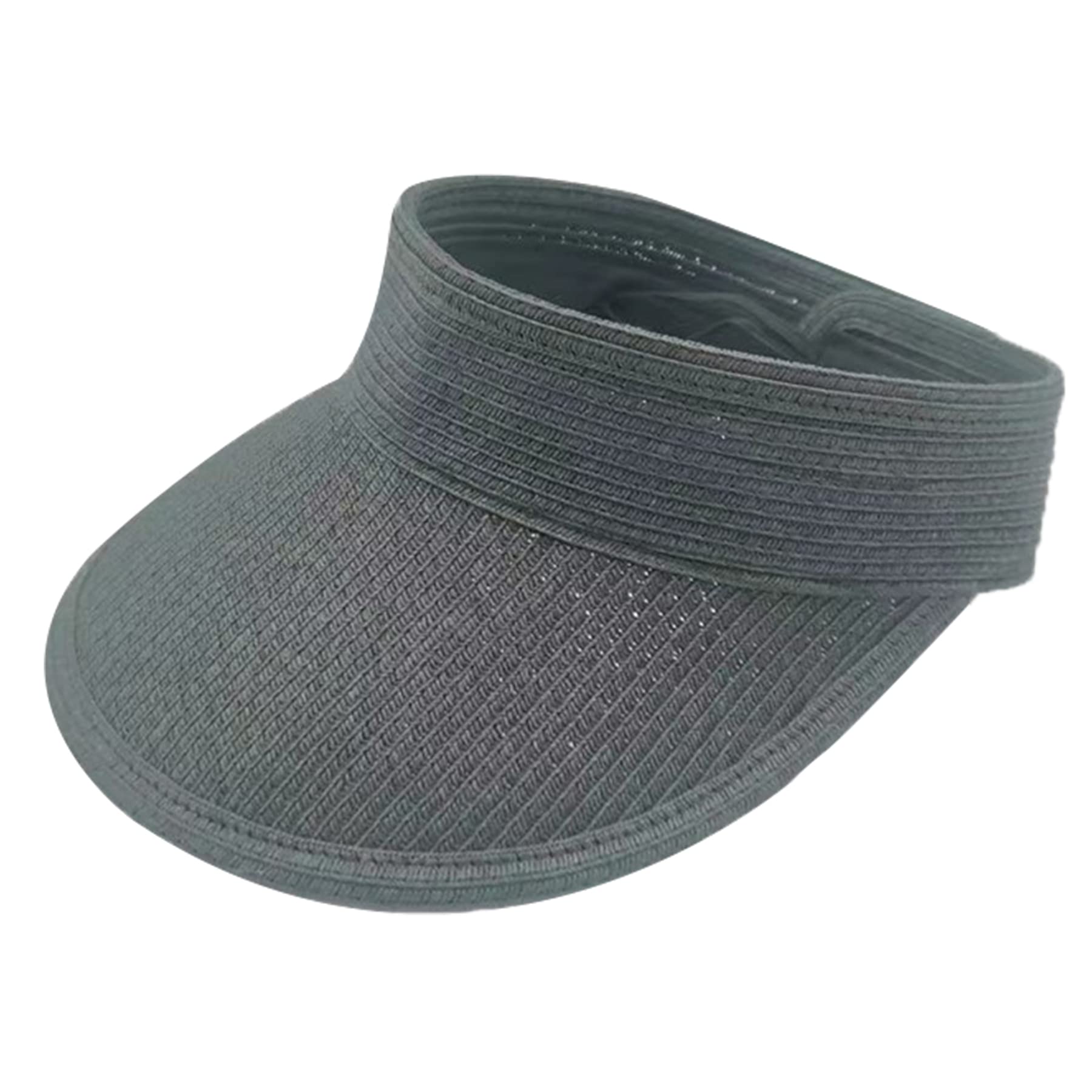 Zando Women's Straw Sun Hat with UV Protection - Packable Wide Brim Beach Hat for Summer, Gardening, Golf & Outdoor Activities