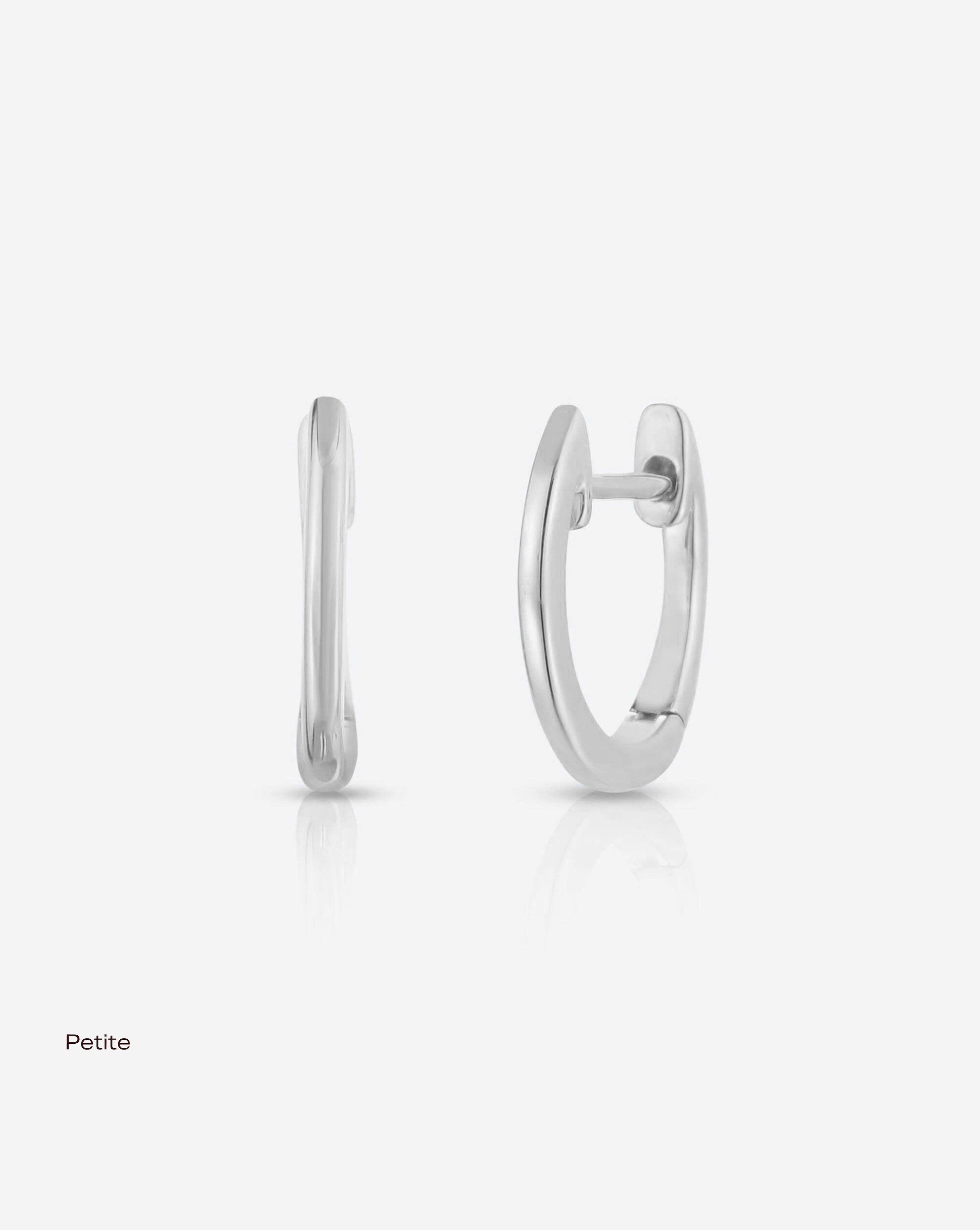Classic Gold Huggie Hoop Earrings for Women - 14K Gold Plated Small Hoops - Perfect for Everyday Wear, Gifts & Special Occasions