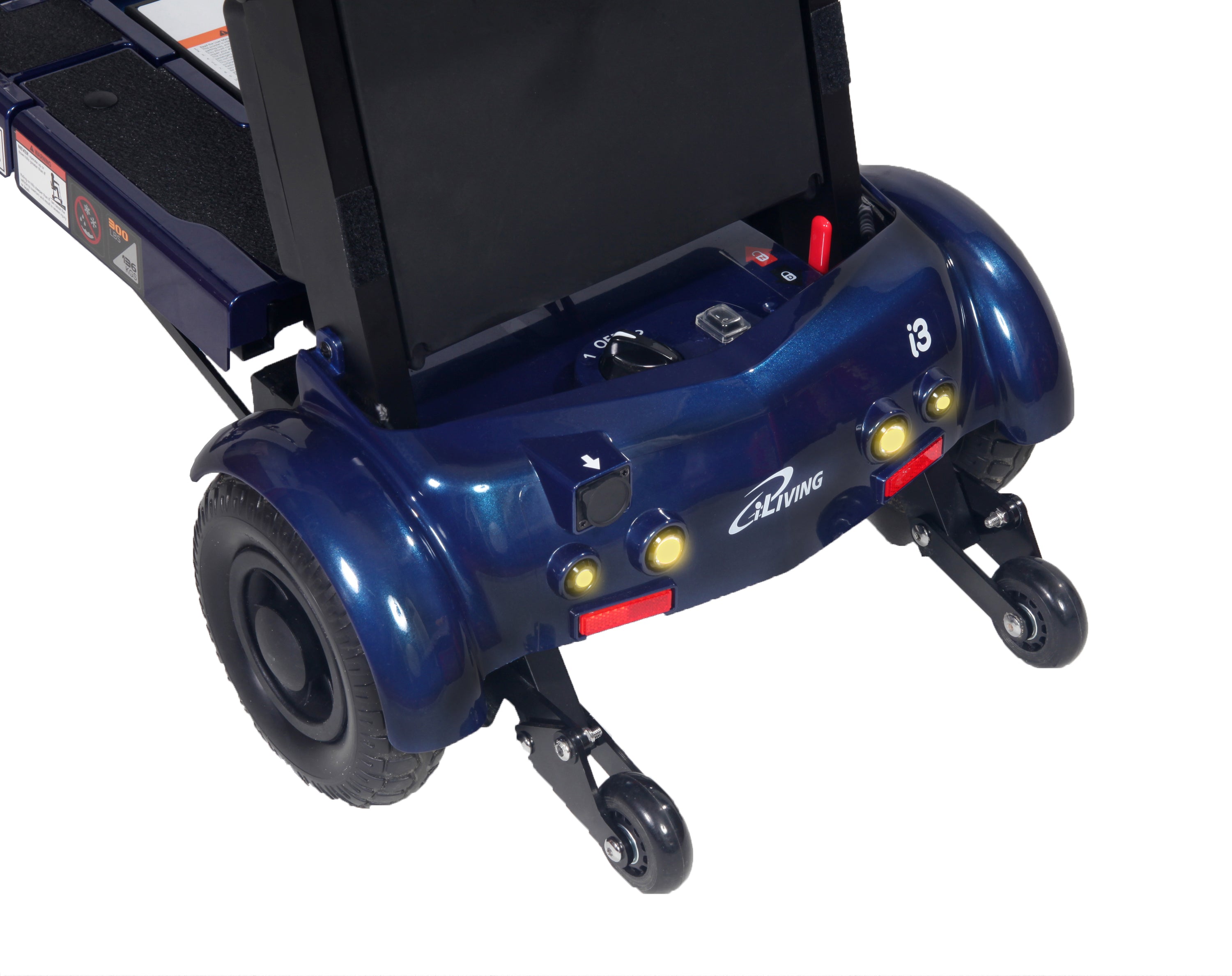 iLIVING i3 Foldable Electric Mobility Scooter for Adults - 18