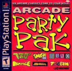Arcade Party Pak - Complete in Box (CIB) for PlayStation - Fun Multiplayer Games for Family & Friends Game Nights