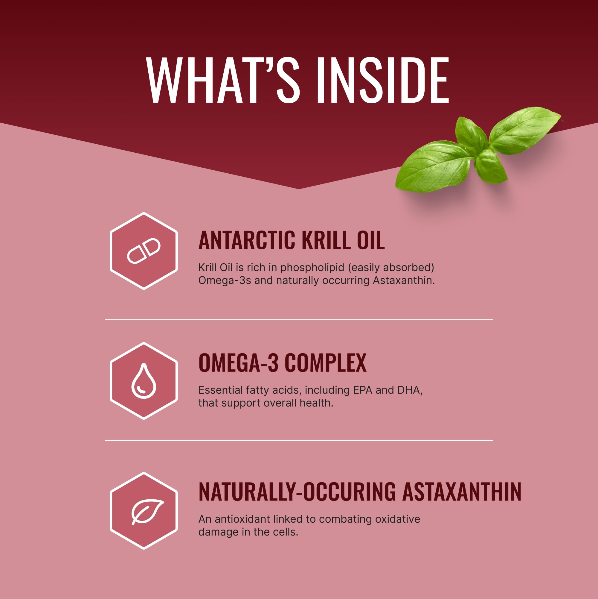 Approved Science Krill Oil 2000mg - Antarctic Krill Oil Supplement with 650mcg Astaxanthin, 260mg EPA & 160mg DHA - 180 Softgels for Heart, Brain & Joint Health - Supports Cognitive Function & Cardiovascular Wellness