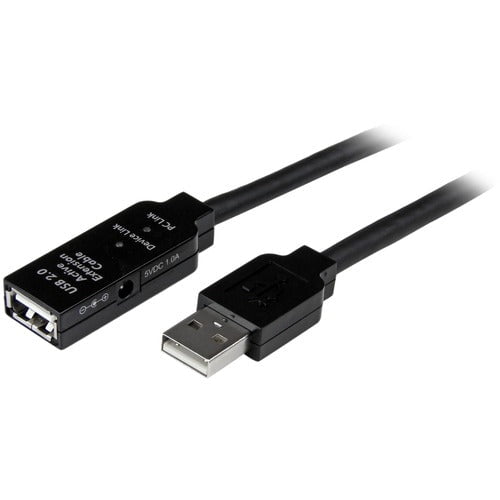 20m USB 2.0 Active Extension Cable Male to Female - High Speed Data Transfer for PC, Laptop, Printer & Home Office Setup