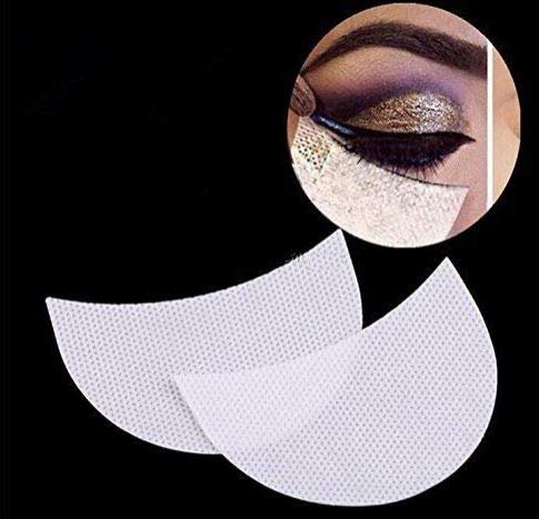 30 Pcs Disposable Eyeshadow Shields & Under Eye Patches - Eyelash Extension Pads, Makeup Stickers for Professional Salon & Home Use - Perfect for Lash Extensions, Eyeshadow Application & Makeup Removal