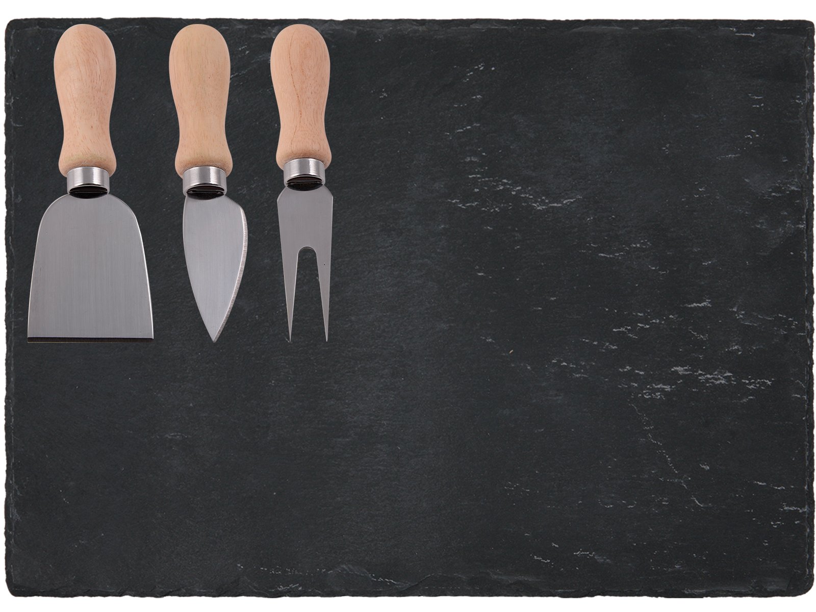 KitchenCraft Natural Slate Placemats Set of 2 - 11.5