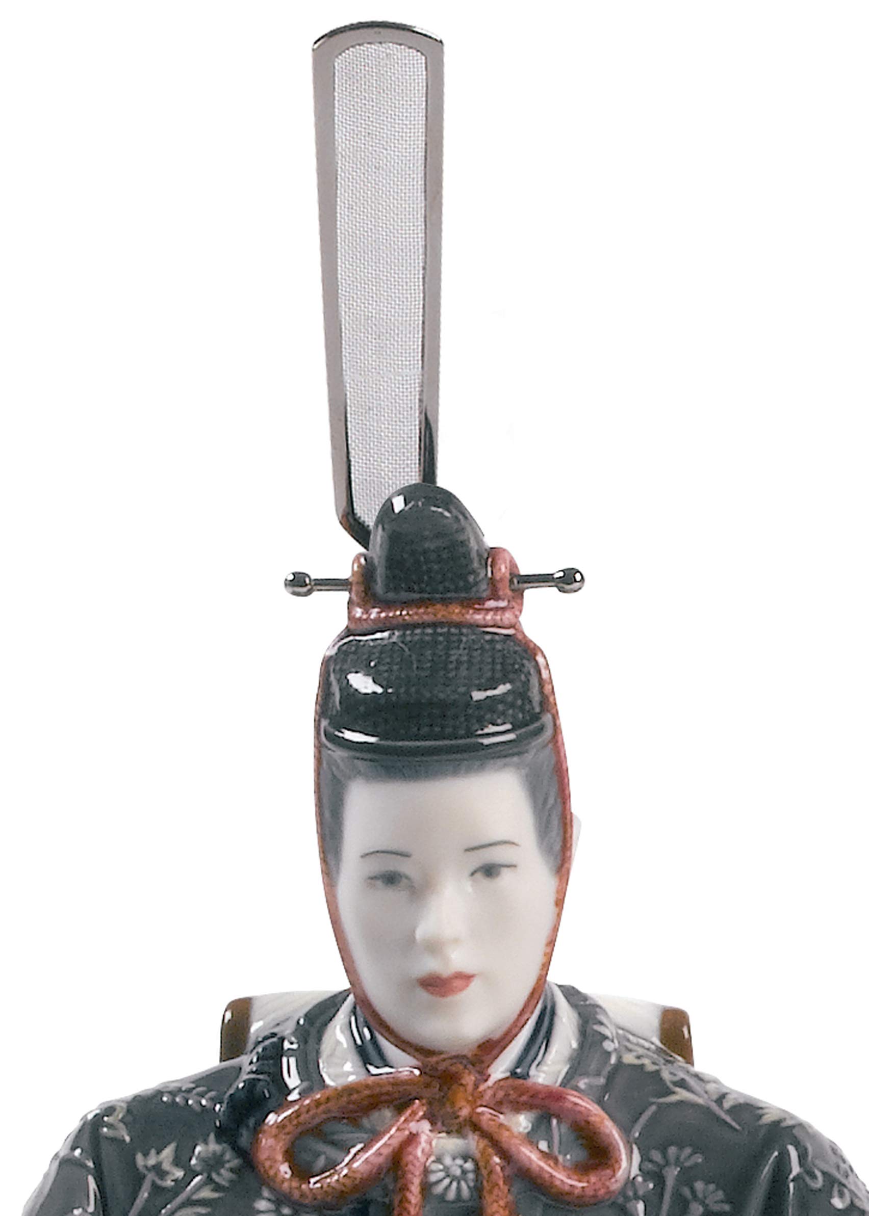 Lladro Porcelain Hina Doll Emperor Figurine - Japanese Decor Gift