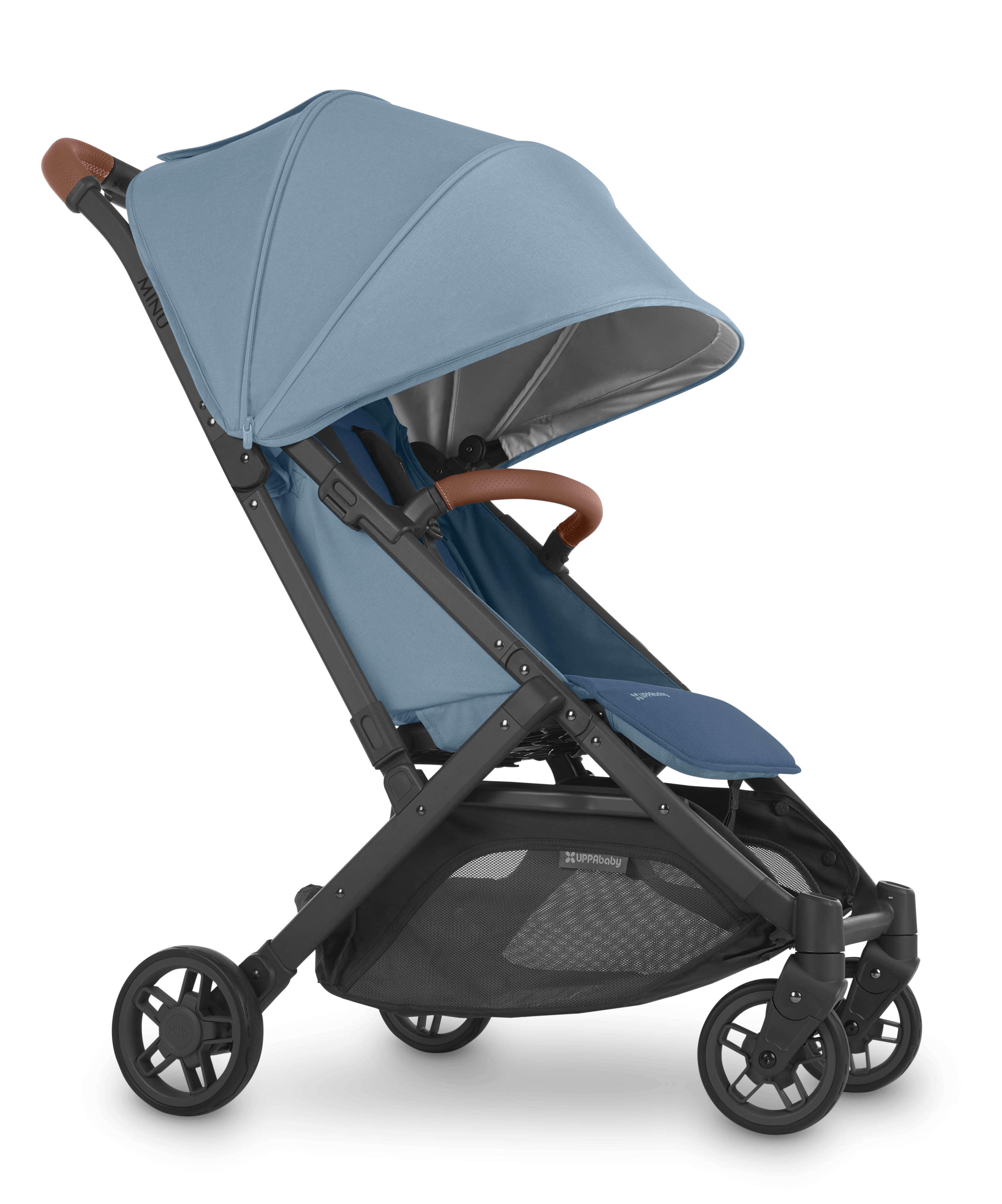 UPPAbaby Minu V2 Lightweight Compact Stroller - Foldable Travel Stroller for Babies & Toddlers - Perfect for Air Travel, Shopping & Everyday Use