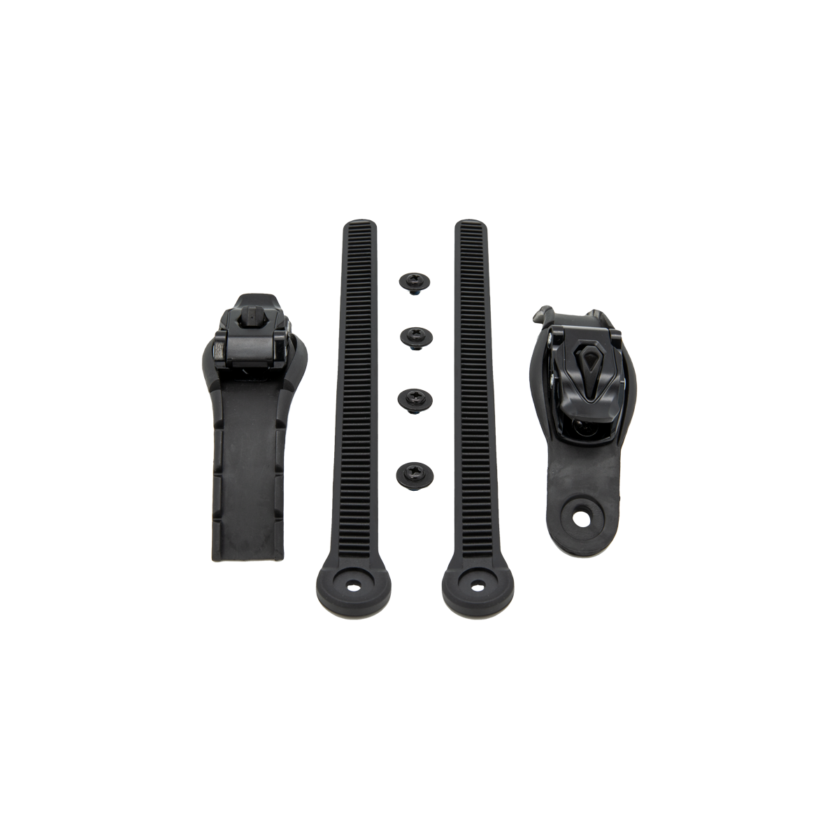 FR SPIN MIDDLE STRAPS BLACK PAIR - Adjustable Bike Foot Straps for Indoor Cycling & Spin Class - Secure Fit for Peloton & Stationary Bikes
