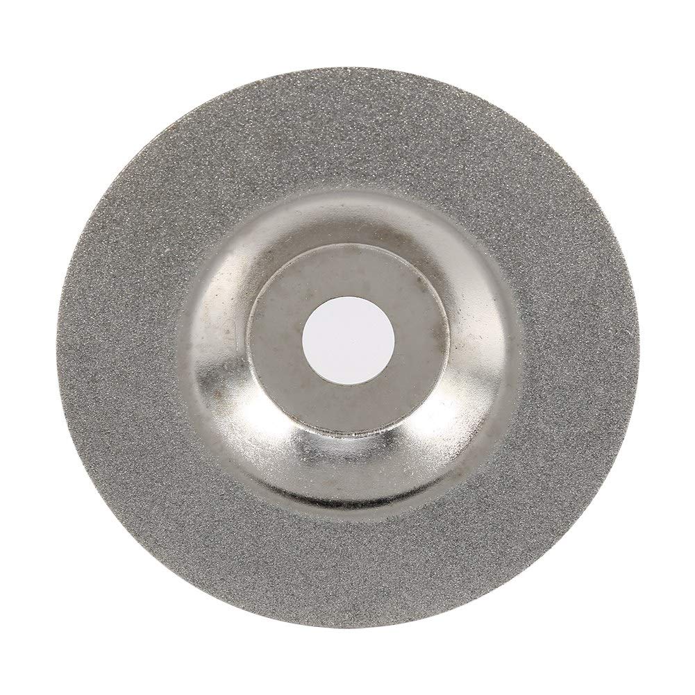 4 Inch Coated Grinding Wheel - 100x16x1mm Glass Cutting Disc for Angle Grinder | Flat Round Shaped Glass Grinder Attachment | Perfect for DIY Projects, Glass Edging & Metal Polishing