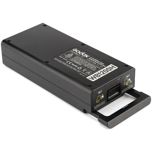 Godox AD1200 Pro High Capacity 36V 5200mAh Rechargeable Battery - Perfect for Studio Photography, Outdoor Flash & Professional Lighting Equipment