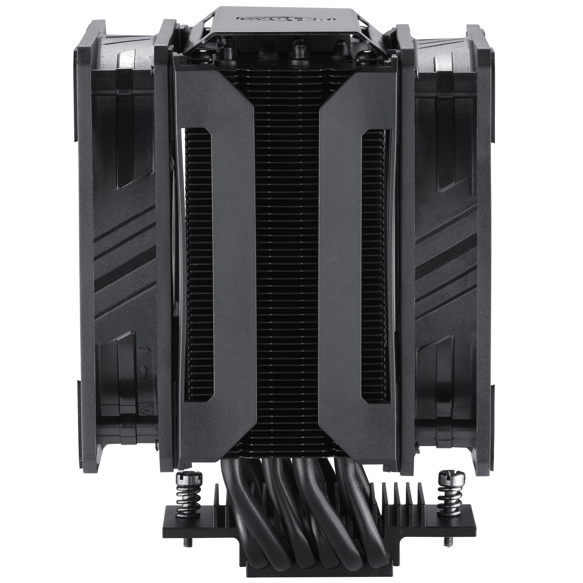 Cooler Master MasterAir MA612 Stealth ARGB CPU Air Cooler with Push-Pull SickleFlow 120 V2 ARGB Fans | 6 Heat Pipe Array | Universal Socket Compatibility | Unlimited RAM Clearance | Included Controller | Perfect for Gaming PC Builds & High-Performance Workstations