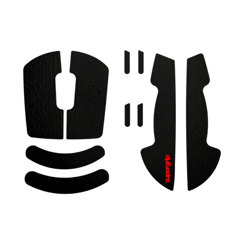 Pulsar Supergrip Grip Tape Precut - Non-Slip Mouse Grip for Gaming & Productivity - Compatible with Logitech, Razer, SteelSeries & More - Improve Control & Comfort for FPS, MOBA & Office Work