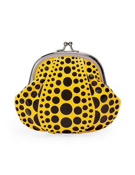 Yayoi Kusama Pumpkin Coin Purse - Stylish and Compact Wallet for Women - Perfect for Everyday Use, Travel, and Shopping