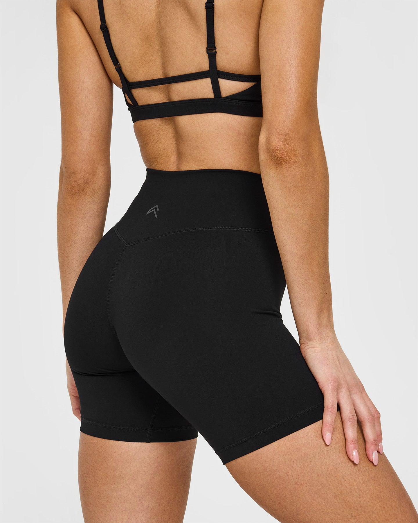 Timeless High Waisted Shorts for Women - 6 Inch Inseam | Classic Black Denim Shorts for Summer, Beach, and Casual Outings
