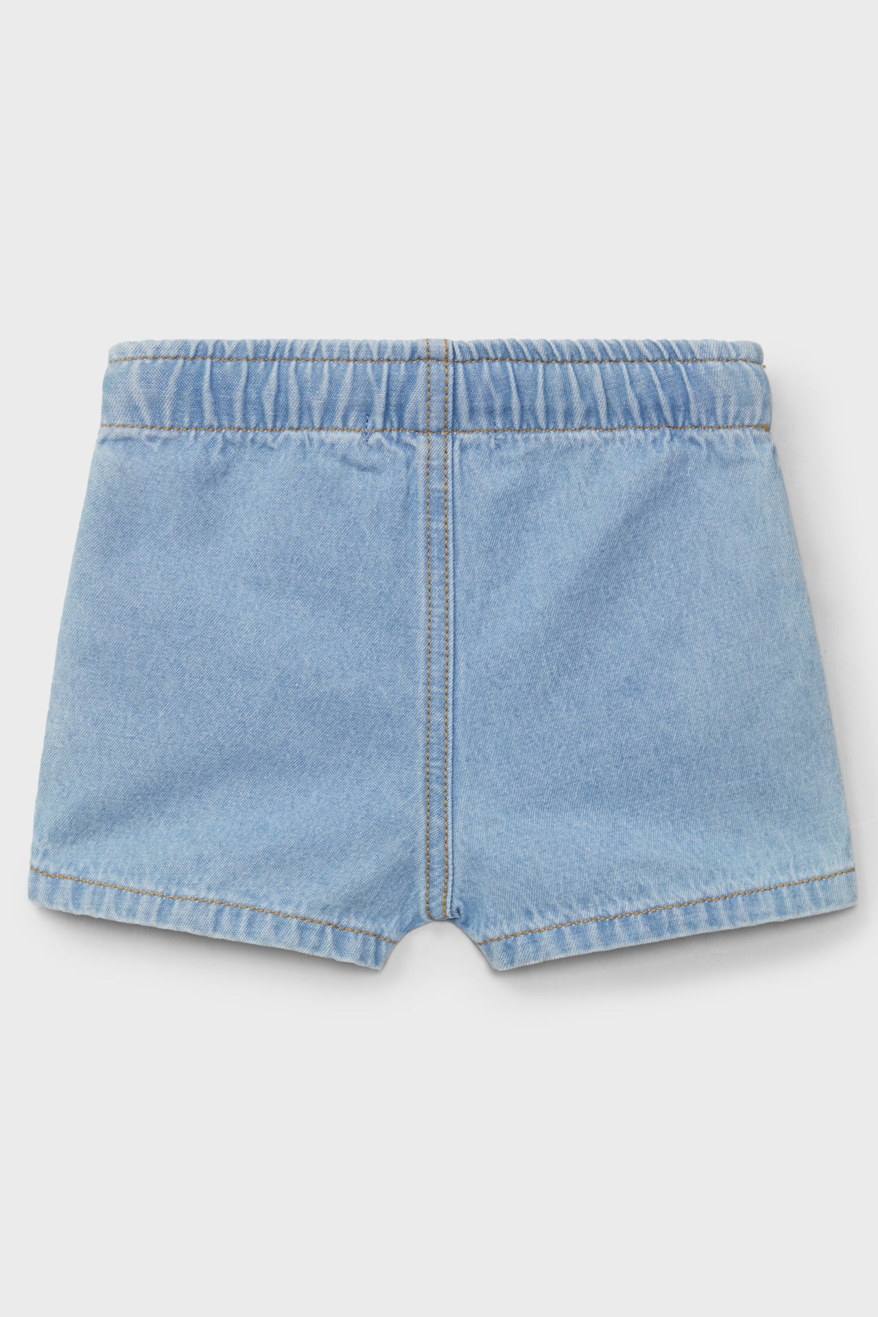 Breathable Green Tennis T-Shirt & Comfortable Denim Shorts Set - Perfect for Outdoor Sports, Casual Wear, and Summer Activities