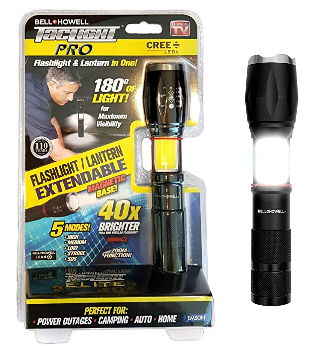 Tac Light Pro - High-Powered Tactical Flashlight for Outdoor, Hunting, Camping & Emergency Use | Durable & Waterproof LED Flashlight for Professionals