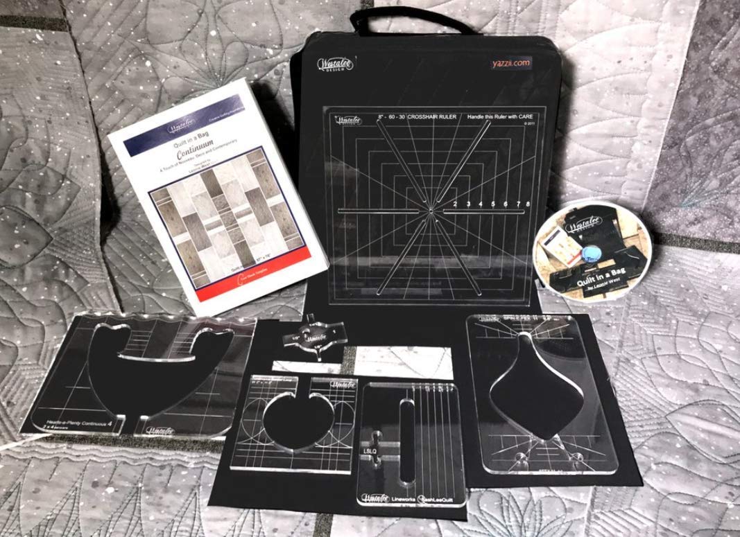 Westalee Design Quilt Class in a Bag Continuum Kit for Longarm Machines - Perfect for Quilting Workshops & Home Sewing Projects