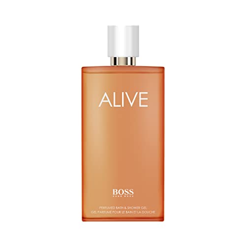 BOSS Alive Women's Shower Gel, 200ml - Refreshing & Hydrating Body Wash for Daily Skincare Routine, Spa & Bath Time Relaxation