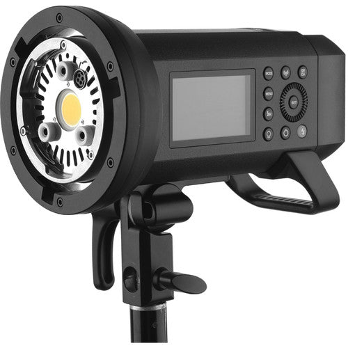 Godox AD400 Pro Witstro All-in-One Outdoor Flash | 400Ws Monolight Strobe with LED Modeling Light | Perfect for Portrait, Wedding, and Studio Photography | Durable & Portable for Outdoor Shoots