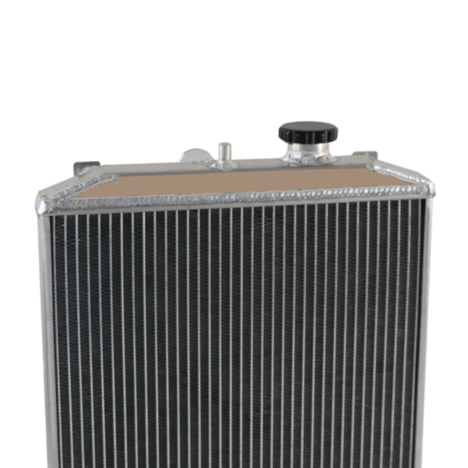 High-Performance Aluminum Radiator for 1992-2001 Honda Civic Del Sol & Acura Integra (1.5L 1.6L 1.8L L4) - 2 Row Core with Cooling Fan & Relay Kit | Perfect for Daily Driving & Performance Upgrades