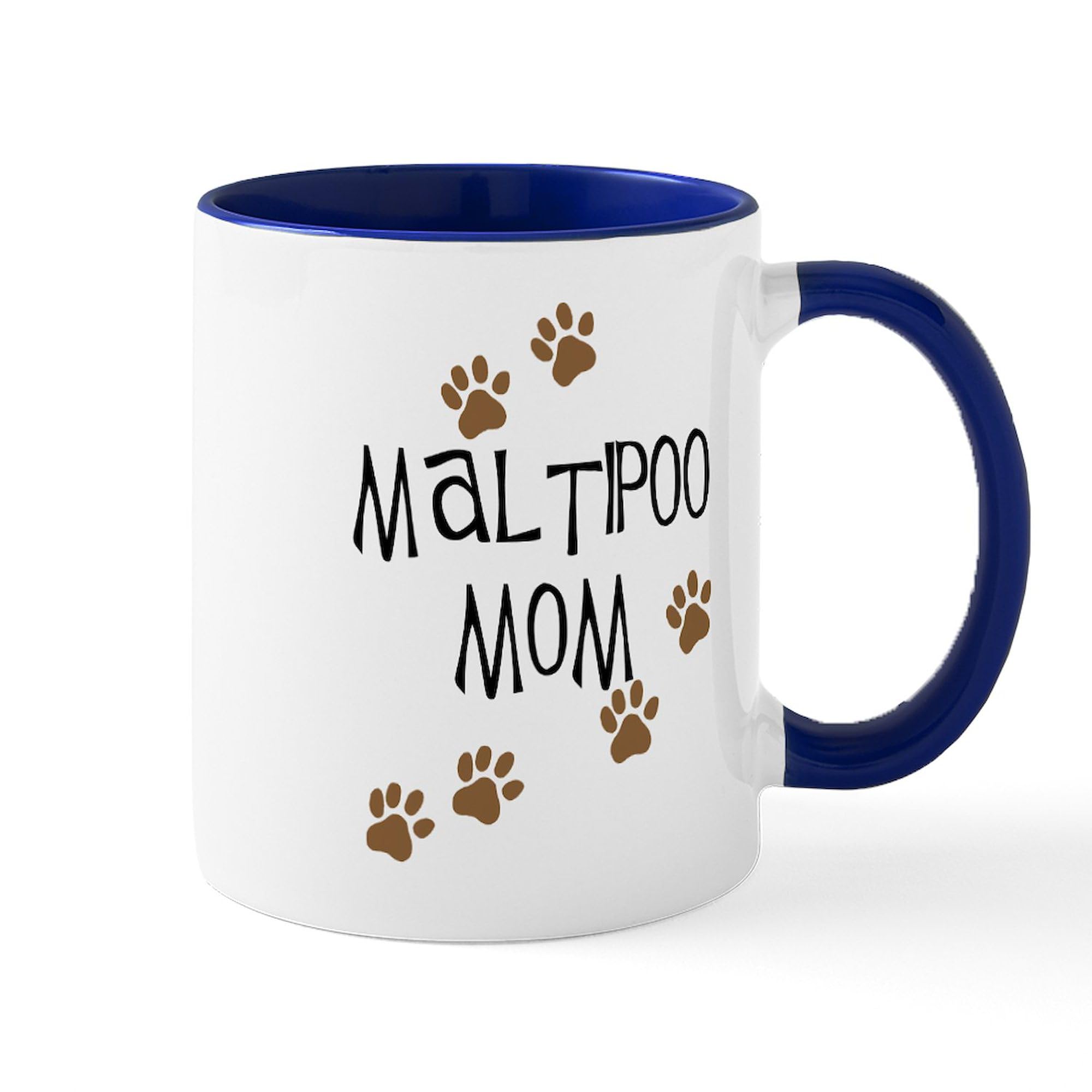 Best Maltipoo Mom Coffee Mug - 11 oz (325 ml) Ceramic Tea Cup for Dog Lovers - Perfect for Home, Office & Gifts