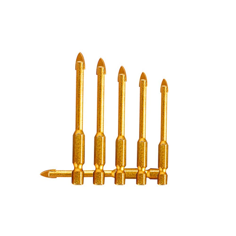 8mm Glass & Ceramic Tile Drill Bit Set with 1/4