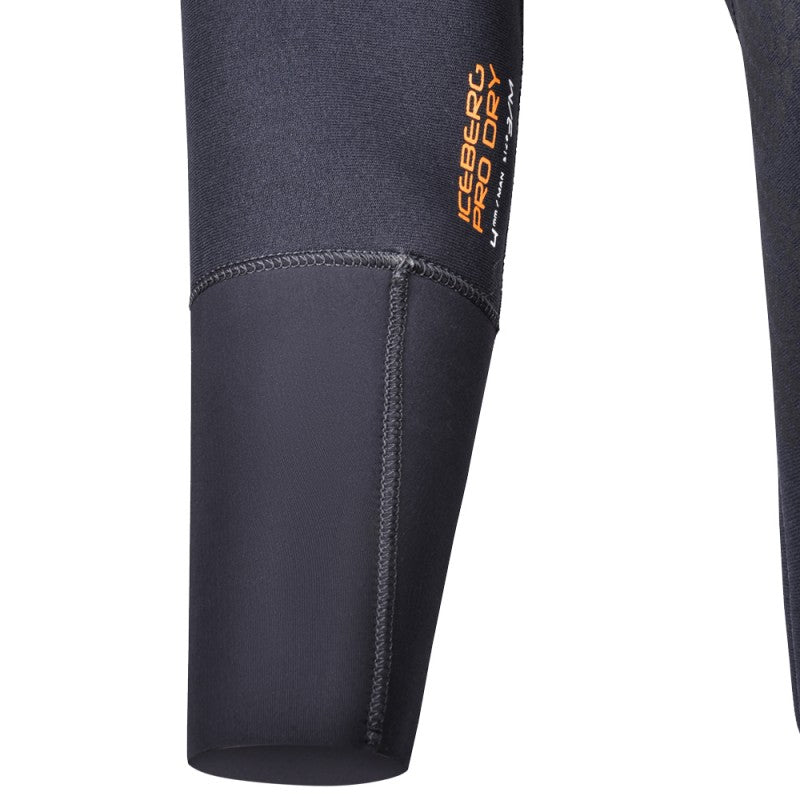 Beuchat Iceberg Pro Dry 4mm Wetsuit for Scuba Diving & Spearfishing - Cold Water Diving Gear for Men & Women