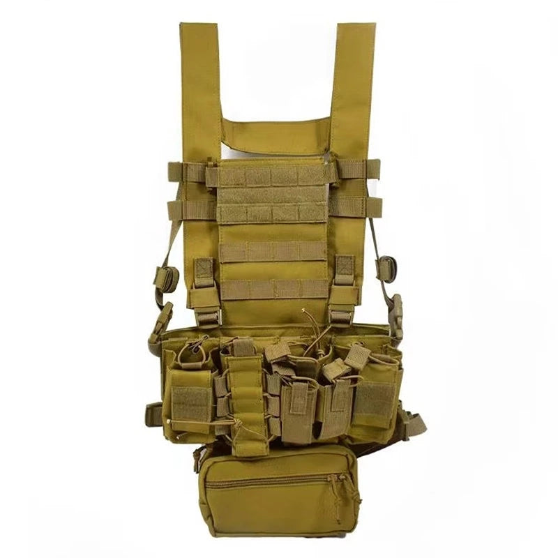 Russian Tactical Vest EMR - Quick Release Hunting Vest with MOLLE System, Adjustable & Breathable for Military & Outdoor Use - Perfect for Airsoft, Hunting, Hiking & Tactical Training