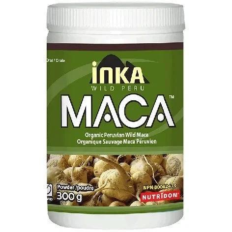 Organic Inka Wild Peruvian Maca Powder 300g - Premium Energy Booster for Men & Women - Supports Stamina, Vitality & Hormonal Balance - Great for Smoothies, Baking & Wellness Drinks
