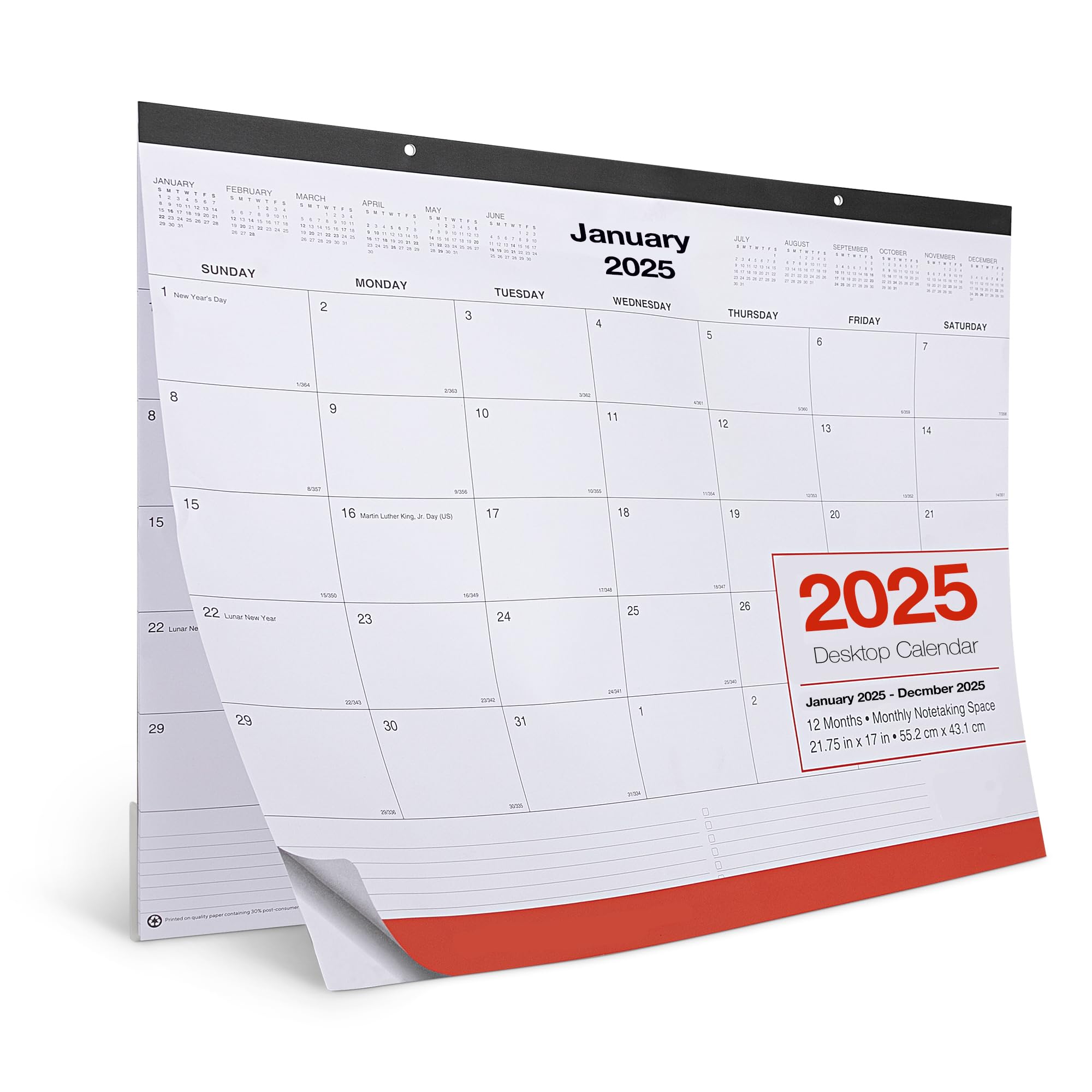 2025 Extra Large Wall Calendar - 22