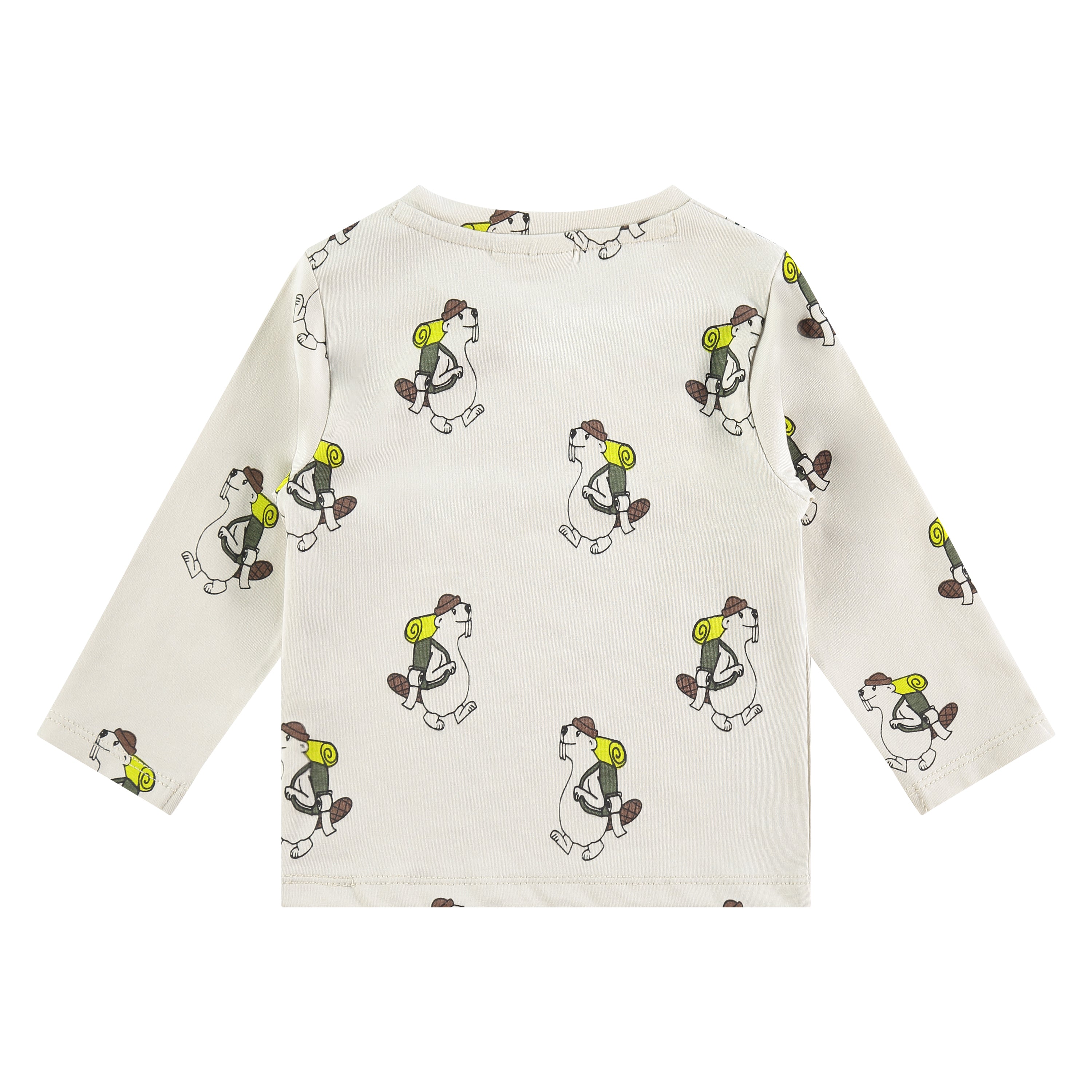 Babyface Long Sleeve Top for Women - Soft Beaver Camper Style Shirt - Perfect for Outdoor Adventures & Casual Wear