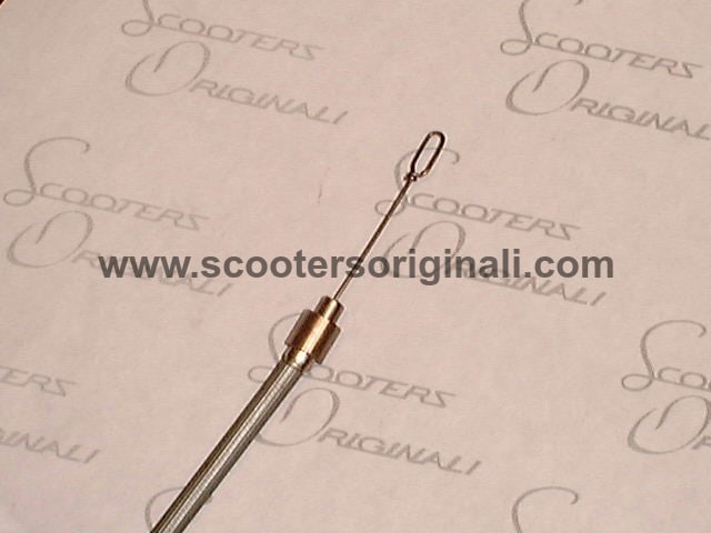 Vespa Choke Cable 16mm - Complete Replacement for Small Frame Scooters - Perfect for Vespa Restoration and DIY Repairs
