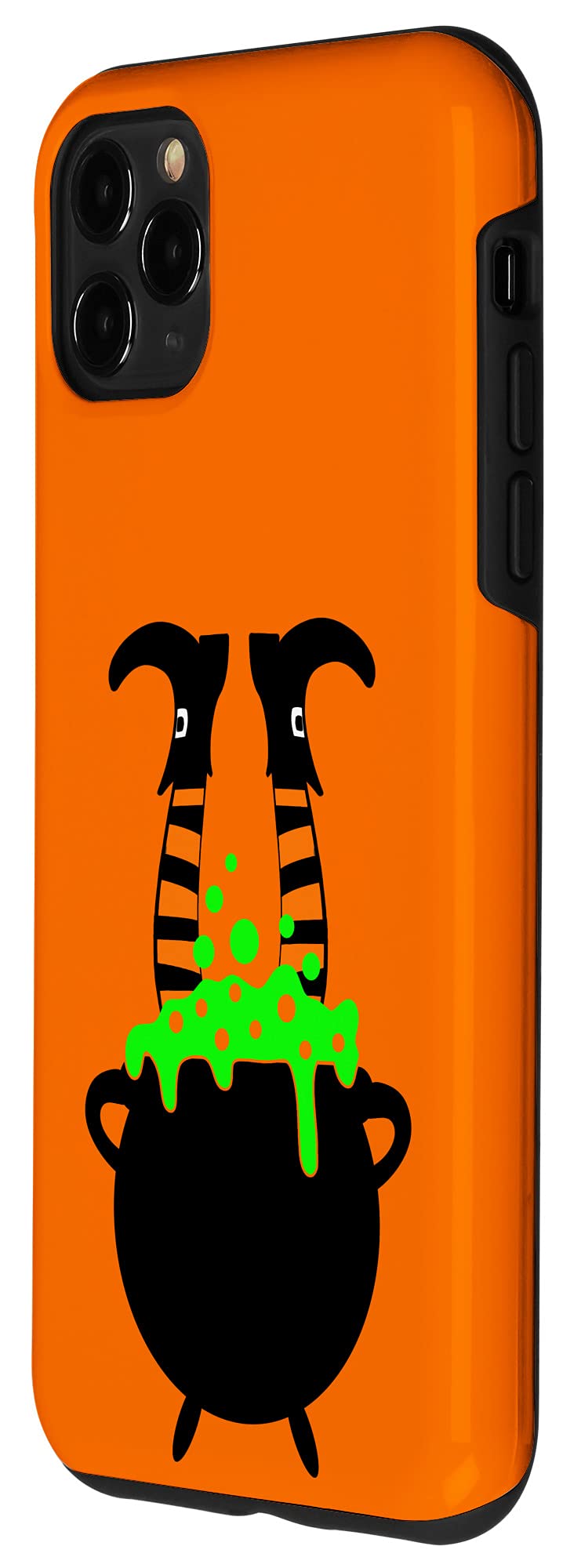 iPhone 11 Pro Max Halloween Case - Wicked Witches & Cauldron Design | Spooky Protective Phone Cover for Halloween Parties, Trick or Treat, and Cosplay Events