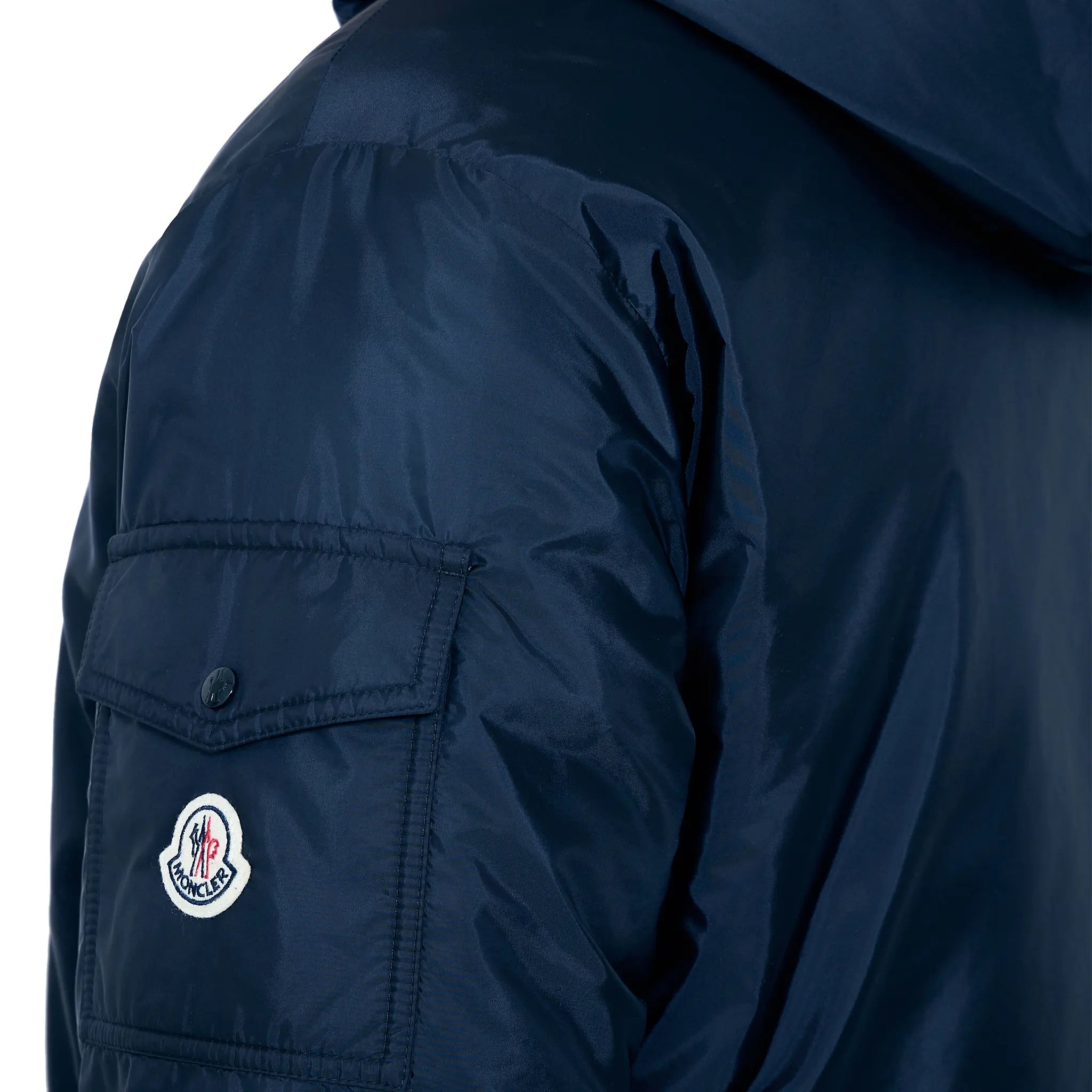 Moncler Evettes Navy Puffer Jacket - Women's Winter Coat, Waterproof Down Jacket for Cold Weather | Perfect for Skiing, Snowboarding & Outdoor Activities
