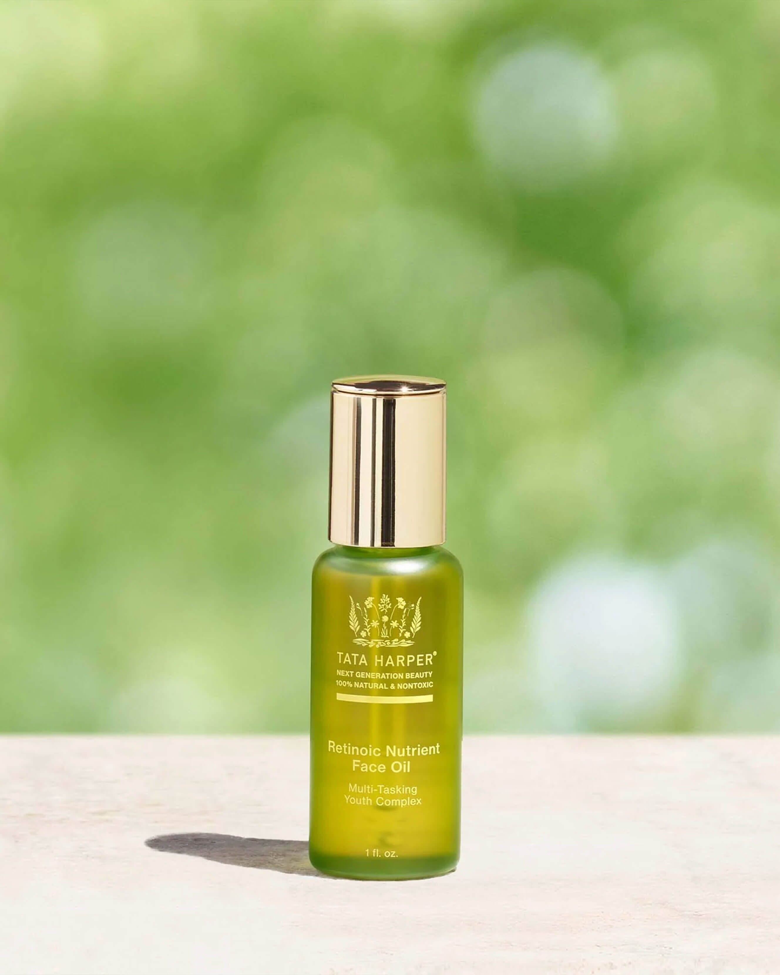 Retinoic Nutrient Face Oil - Anti-Aging Facial Treatment with Vitamin A - Hydrates & Brightens Skin - Perfect for Nighttime Skincare Routine & Dry Skin Care