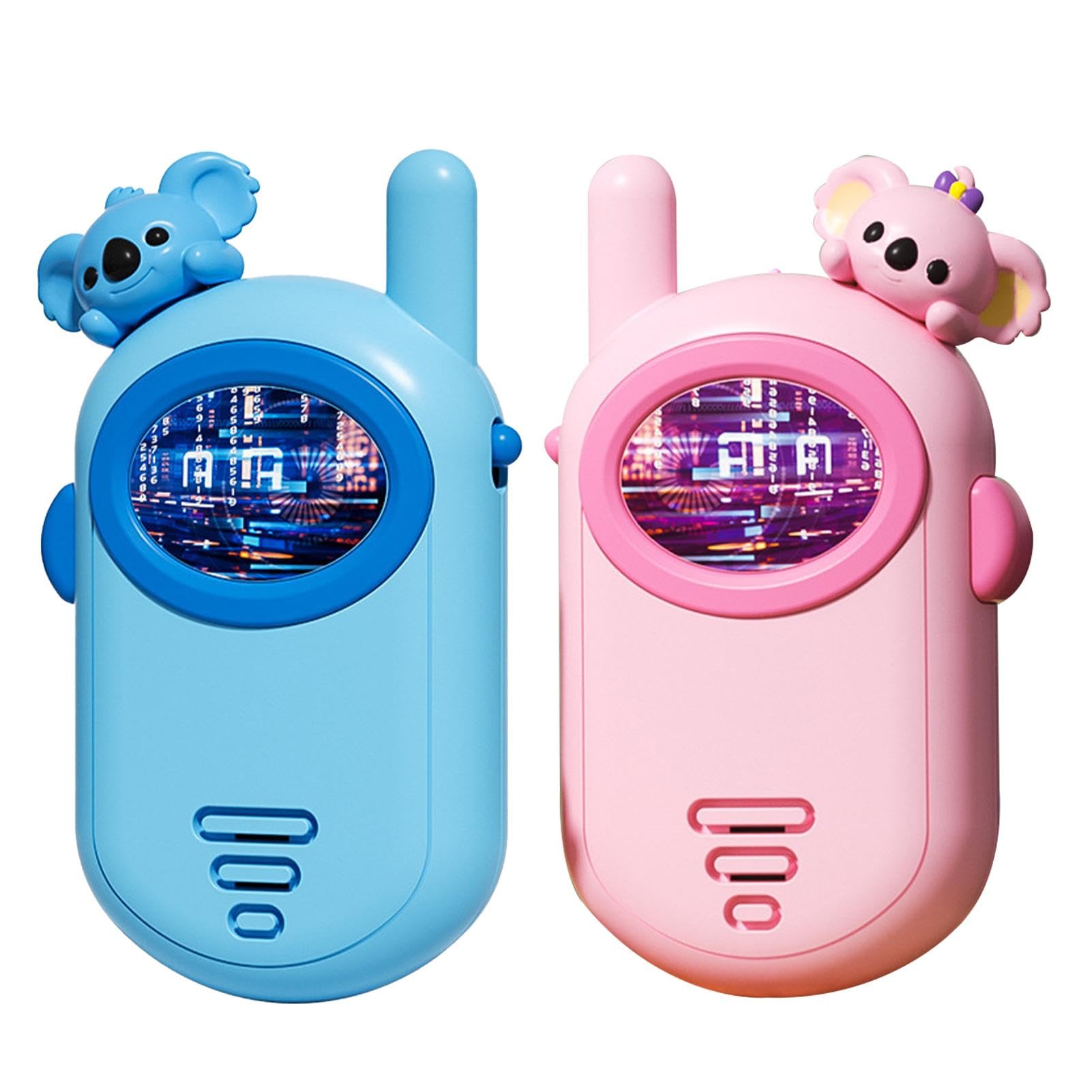 Wscwl Kids Walkie Talkie Toy - Adorable Cartoon Koala Design, 2-Way Radio, Portable & Durable - Perfect for Outdoor Play, Camping, and Family Adventures