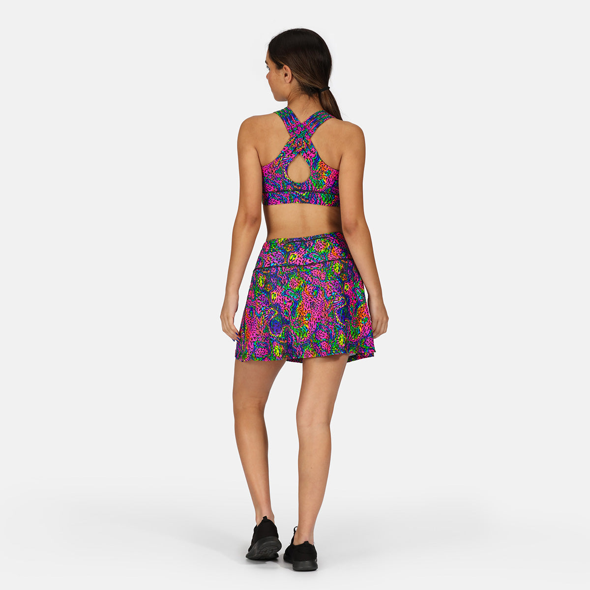 Celestial Skort for Women - Stylish High Waist Tennis Skirt with Pockets | Perfect for Golf, Yoga, and Casual Wear