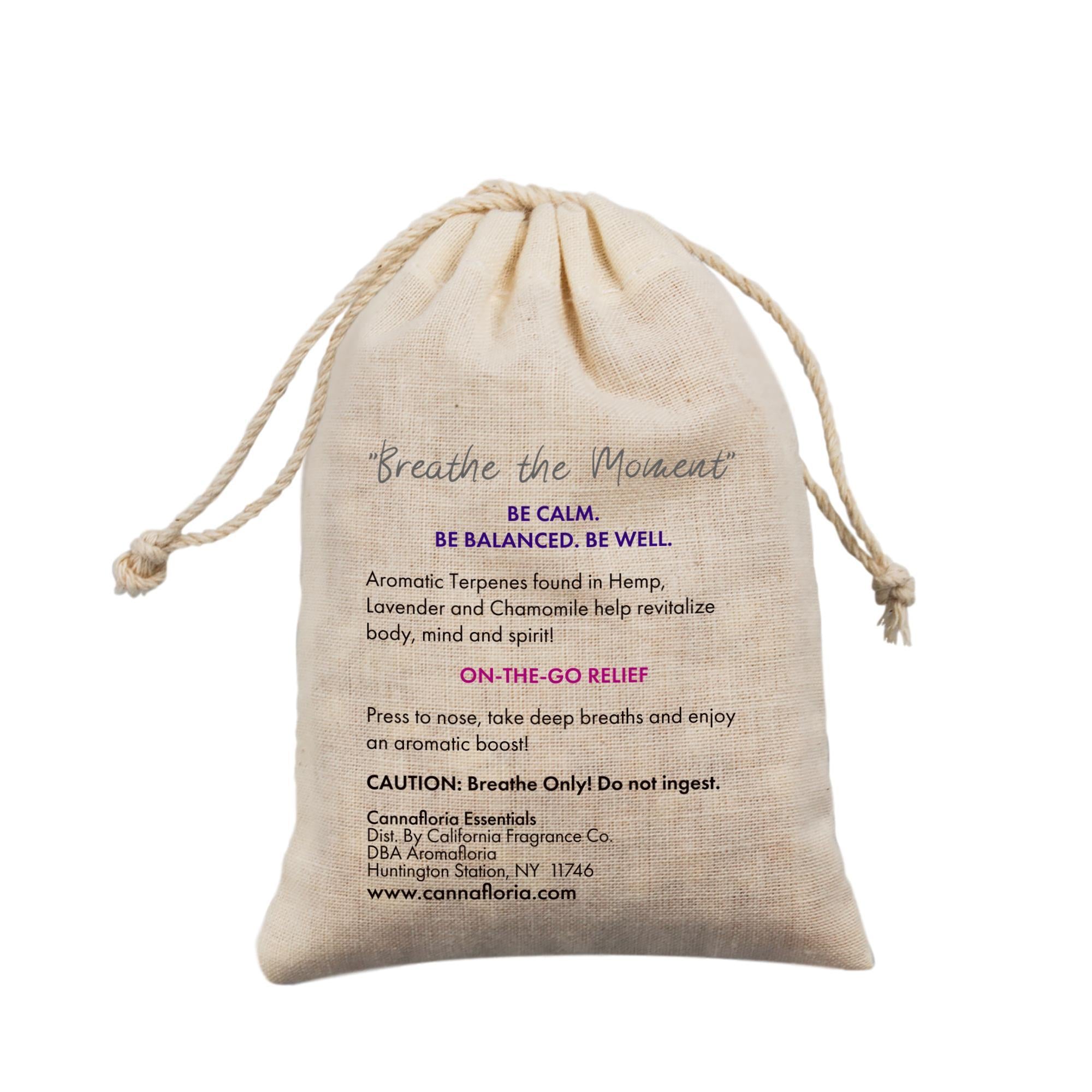 Cannafloria Inhalation Pouches - 2 Pack | Herbal Relaxation & Stress Relief | Perfect for Travel, Work, and On-the-Go Use