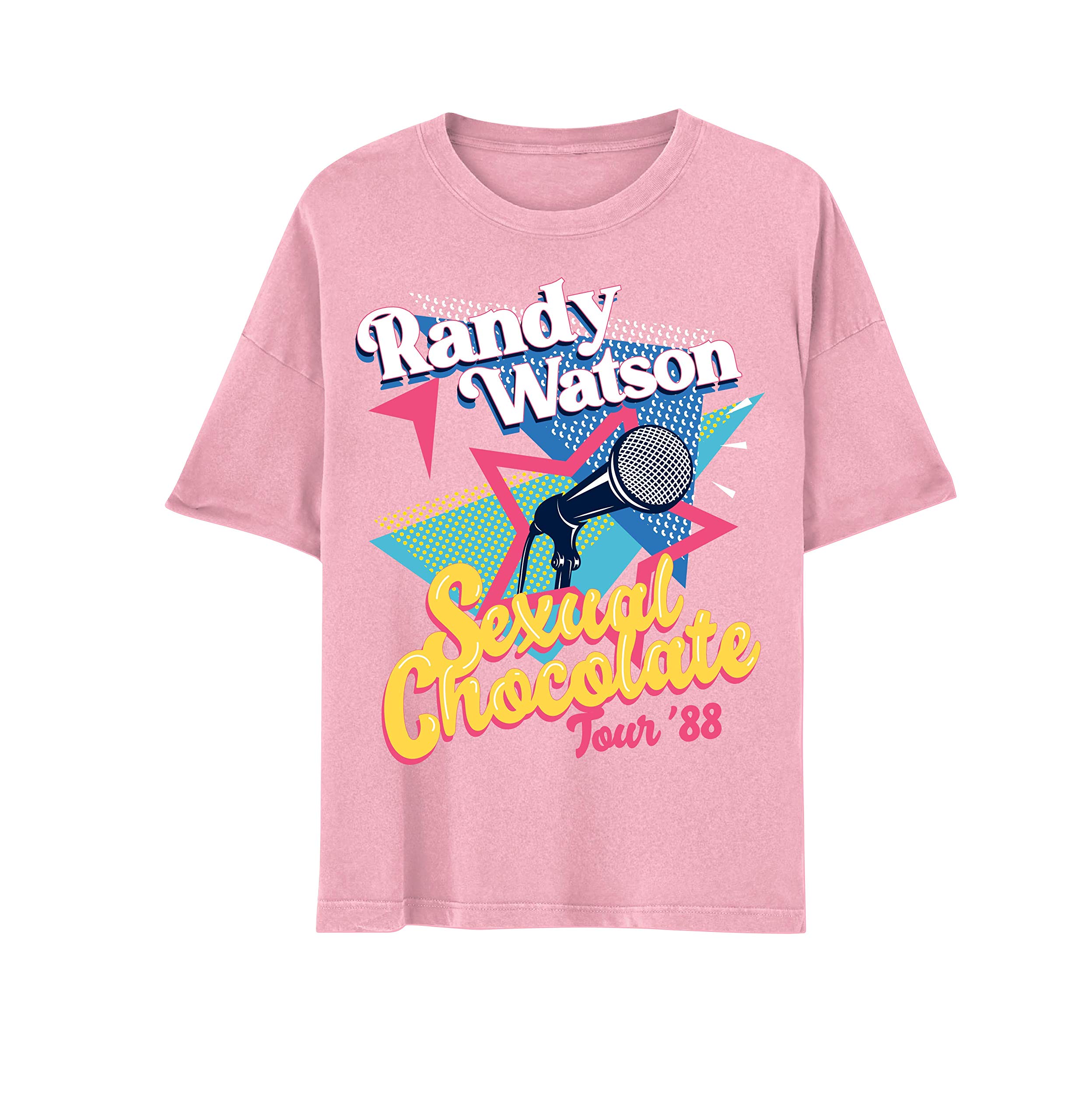 Coming to America Randy Watson & Sexual Chocolate Band Tour T-Shirt - Vintage Movie Merchandise for Fans - Perfect for Concerts, Movie Nights, and Comedy Events