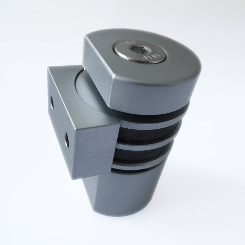 HB 710 L Heavy Duty Magnetic Door Stop - Strong Hold for Home, Office & Commercial Use - Prevents Slamming & Protects Walls - Perfect for Interior & Exterior Doors