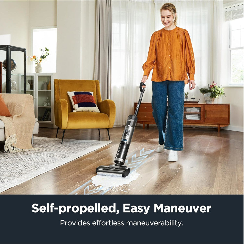 EUREKA NEW430BL RapidWash Wet Dry Vacuum Cleaner with Self-Cleaning Function | Home Essentials Warranty | Perfect for Hardwood Floors, Carpets & Pet Hair Removal