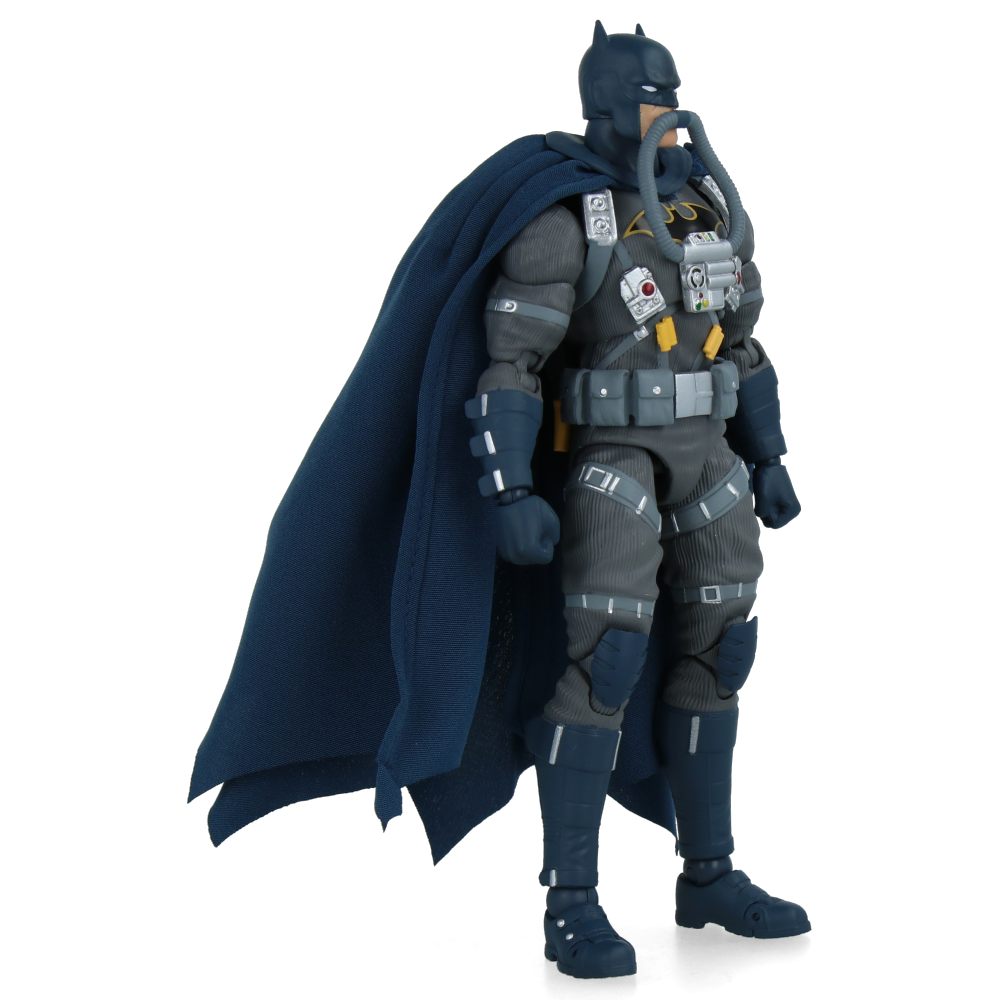 MAFEX Batman Hush Stealth Jumper Action Figure - Collectible DC Comics Superhero Toy for Display & Play - Perfect for Fans, Collectors, and Gift Giving