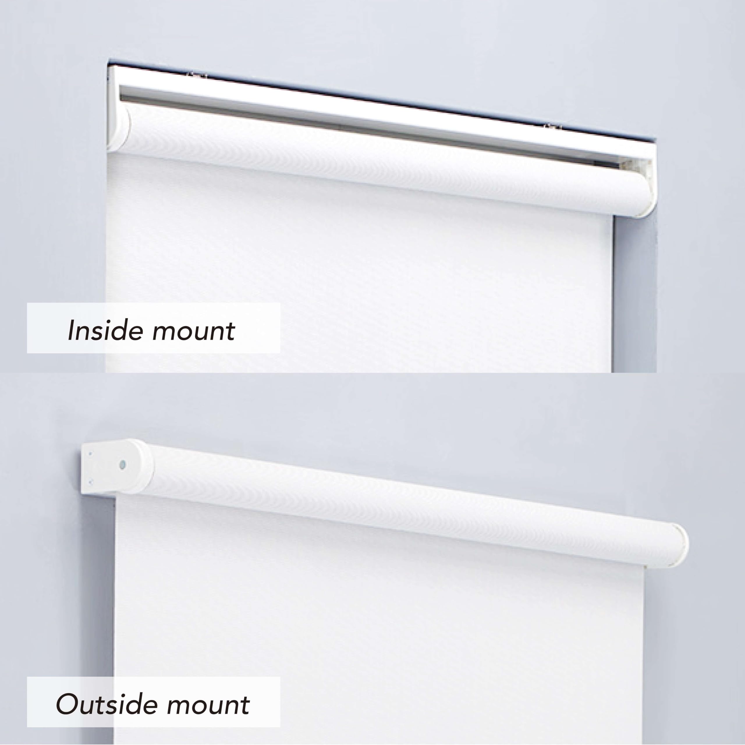 Linen Avenue Cordless 5% Solar Screen Standard Roller Shade - Charcoal 56
