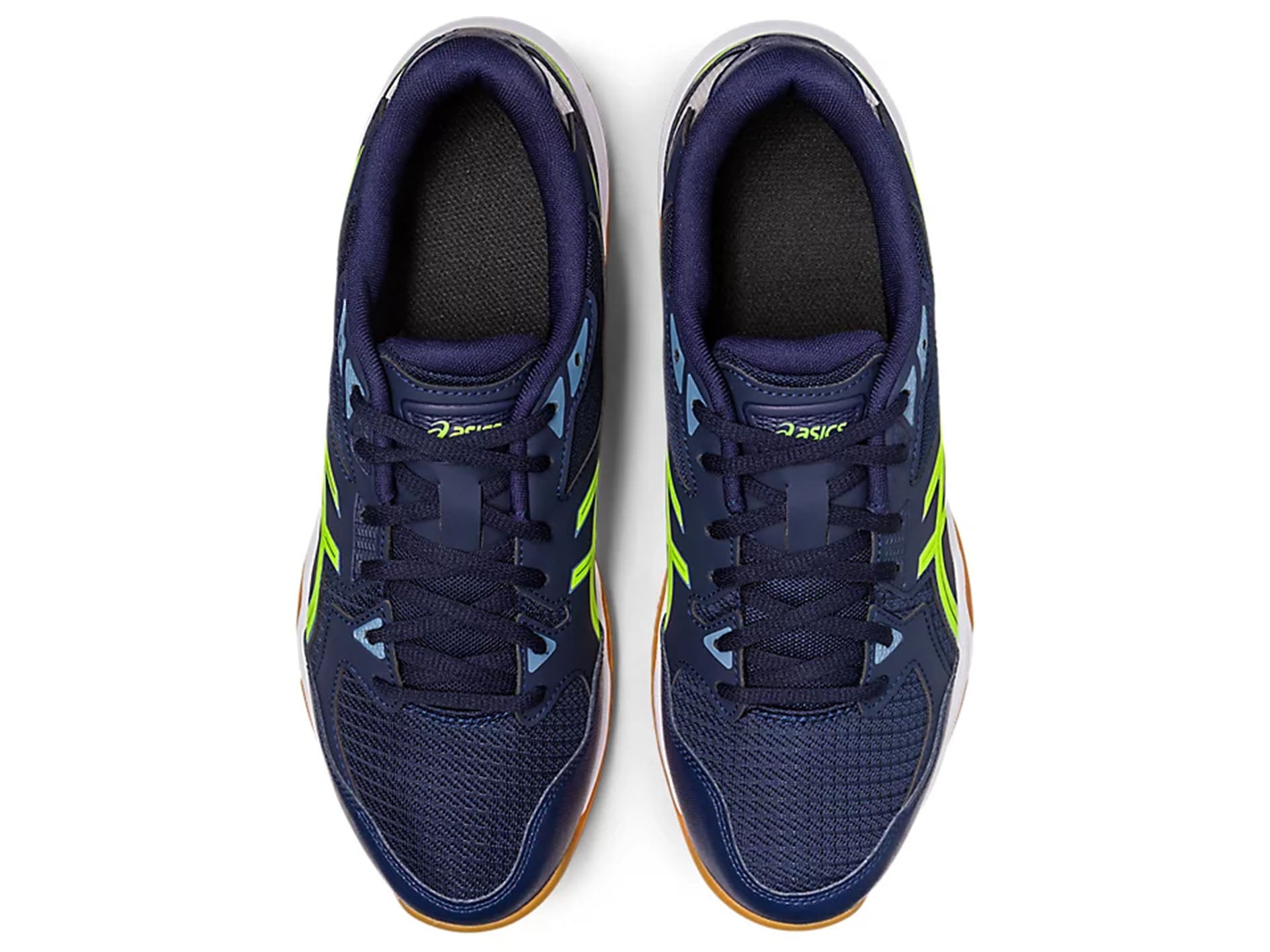 ASICS Men's Gel Rocket 10 Volleyball Shoes - Lightweight Court Sneakers for Indoor Sports (Black/White) - Perfect for Volleyball, Badminton & Gym Training