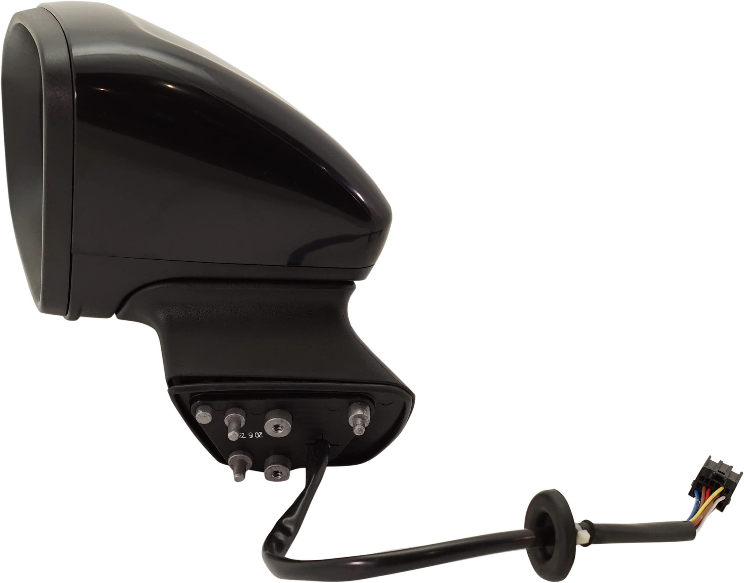 Heated Power Side Mirror with Signal Light & Blind Spot Monitor for 2016-2019 Chevrolet Cruze - Manual Fold, Paintable - Perfect for Winter Driving & Enhanced Safety