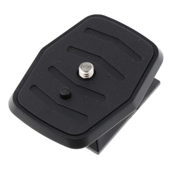 BaotyJie 3x Plastic Quick Release Plate Bracket with 60mm QR Quick Release Clamp Adapter - Compatible with Camera Tripods, DSLR Mounts & Video Equipment for Smooth Shooting Transitions