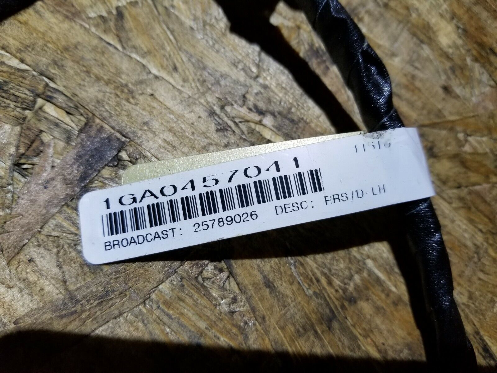 2005-2009 Cadillac SRX Left Rear Driver Side Door Wire Harness OEM Replacement - Perfect for Electrical Repairs & DIY Car Maintenance